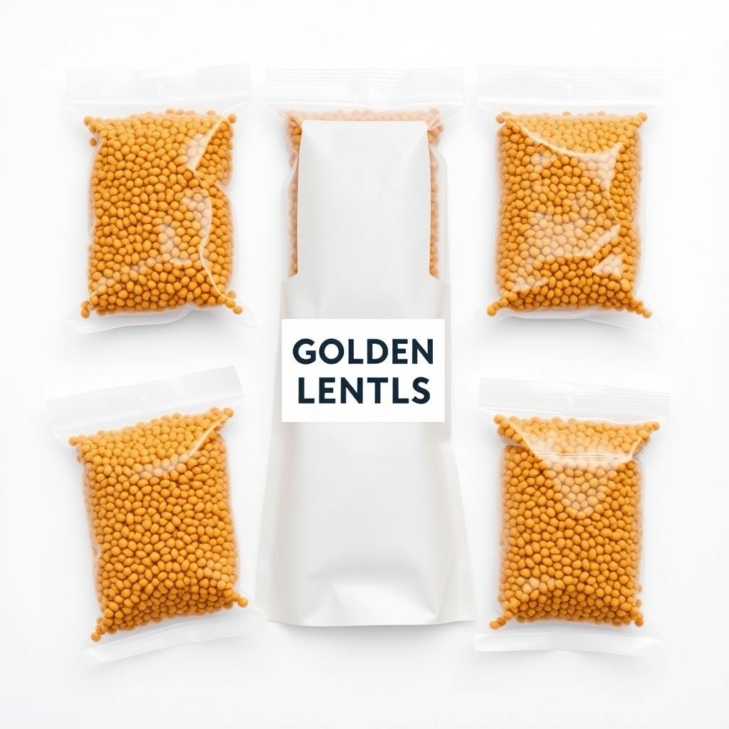 Golden Lentils Pack of 6